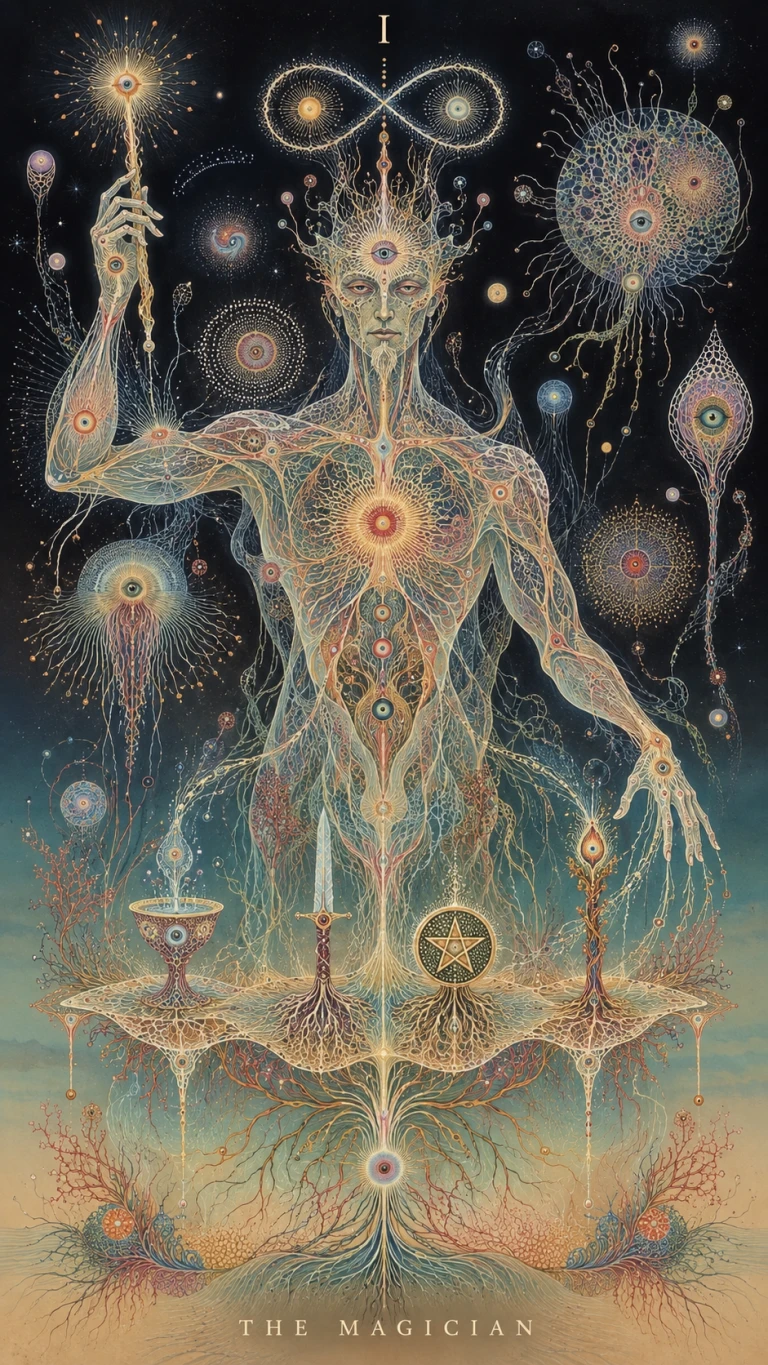 The Magician tarot card